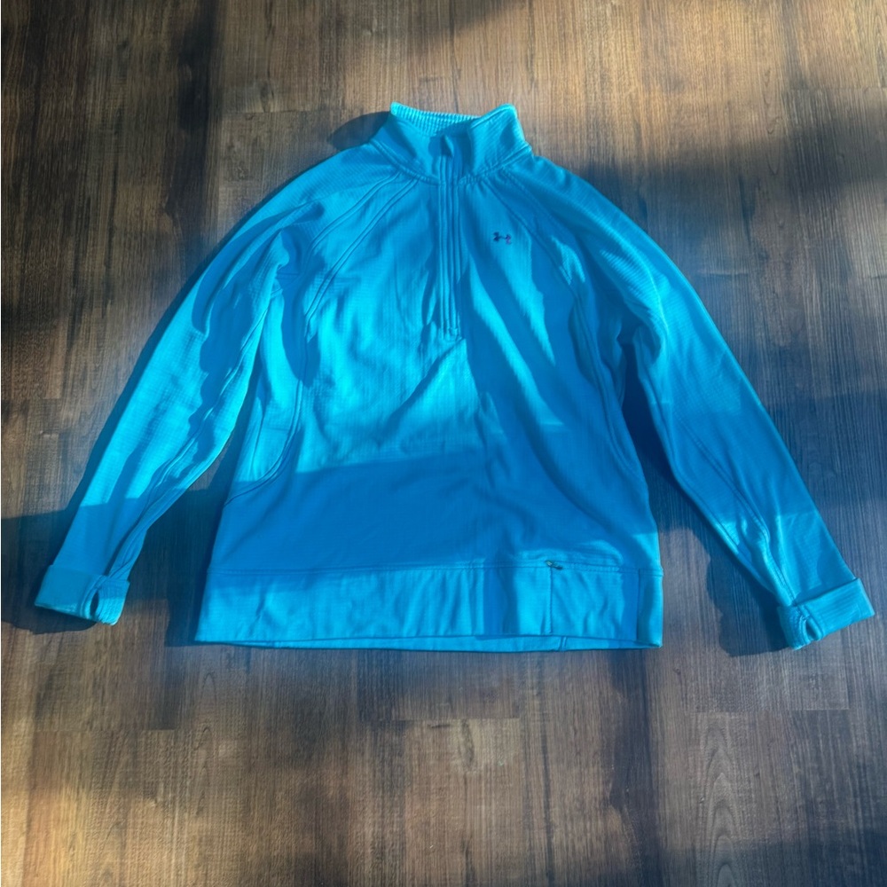 Under Armour Teal ColdGear Top
